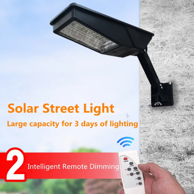 Светодиодный настенный светильник 2 в 1 IP65 на солнечной батарее с датчиком