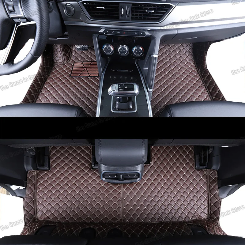 

lsrtw2017 leather car floor mats for great wall haval H6 M6 H5 2012 2013 2014 2015 2016 2017 2018 2019 2020 sport coupe carpets