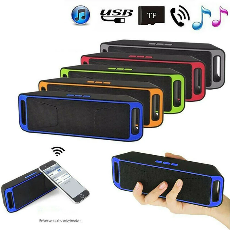

Портативный Bluetooth-динамик 40 Вт, беспроводной стерео водонепроницаемый динамик USB/TF/AUX FM ASD88