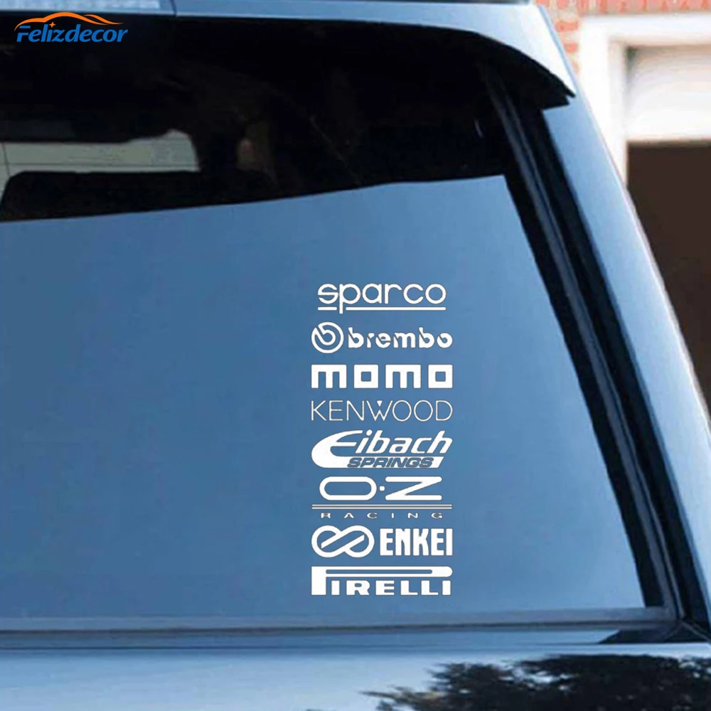 Черные/Серебряные наклейки для кузова автомобиля спарко виниловые грузовика