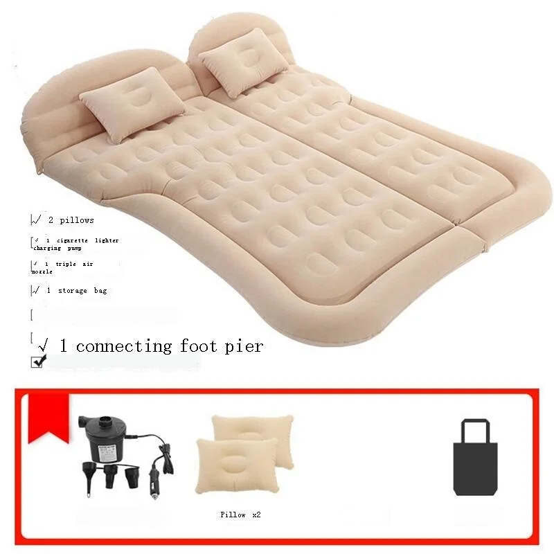 

Kamperen Auto Hogar Home Coche Seat Inflatable Accesorios Automovil Araba Aksesuar Accessories Camping Travel Bed for Suv Car