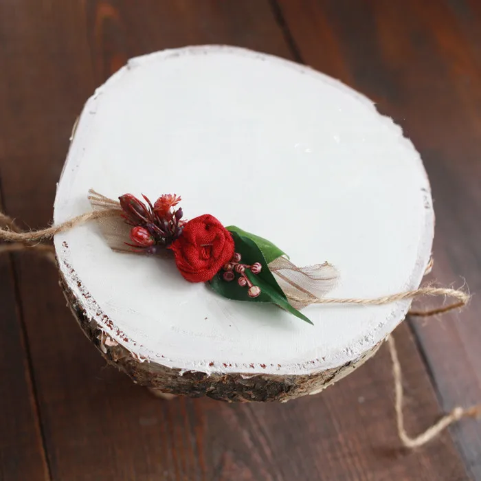 Новорожденные фотографии реквизит Детские резинки для волос Искусственный