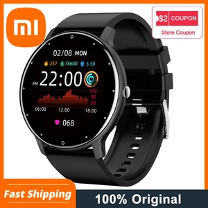 xiaomi zl02 smart watch for man women waterproof heart rate fitness mens sports smartwatch for iphone android huawei samsung free global shipping