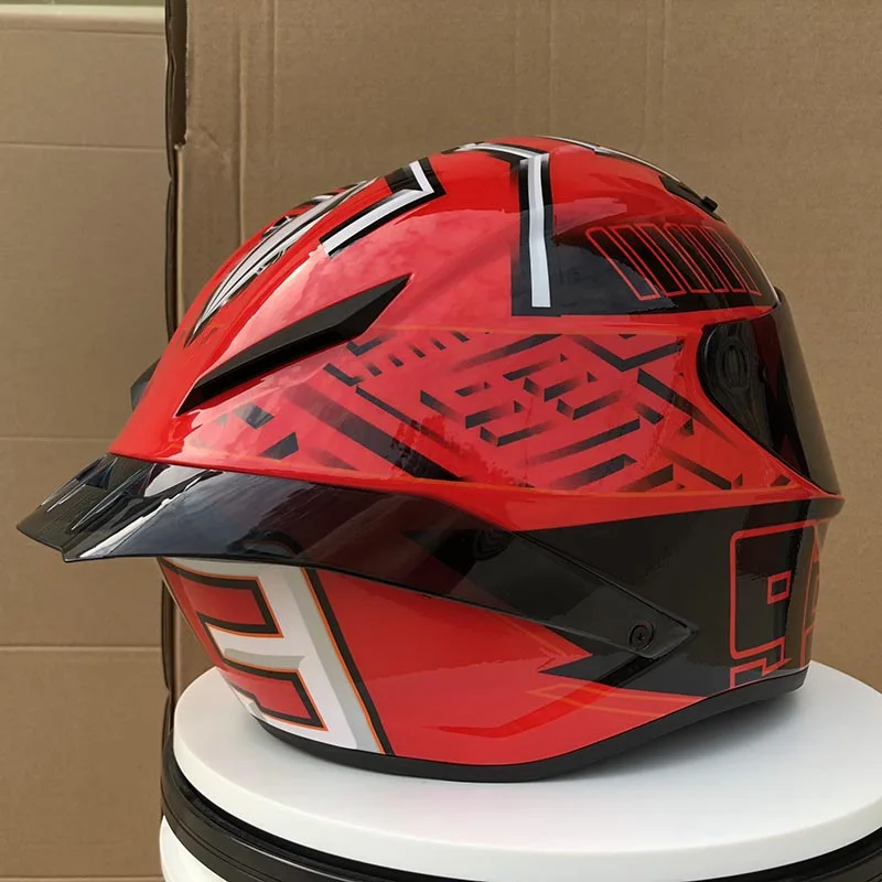 Бесплатная доставка маска на мотоциклетный шлем винтажная черная с большим