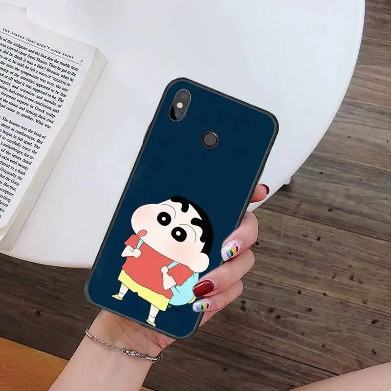 

Cartoon Crayon Shin-chan Family Phone Case For Xiaomi Redmi 7 9t 9se k20 mi8 max3 lite 9 note 8 9s 10 pro Soft Silicone Shell