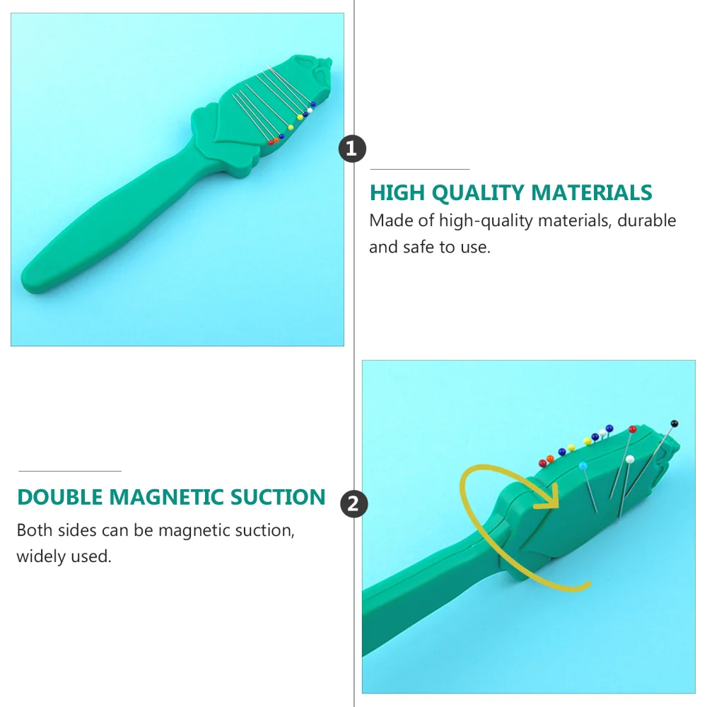 

1pc Handheld Suction Needle Case Multifunctional Magnetic Needle Neaten Tool