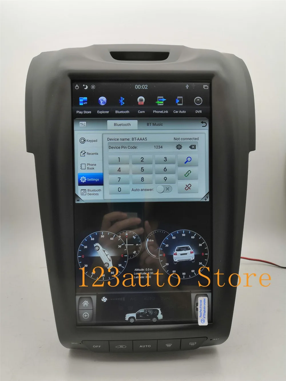 12,1 дюймов вертикальный экран Tesla стиль Android 8,1 Авто DVD gps навигатор плеер для ISUZU D'MAX DMAX MUX радио Chevrolet S10