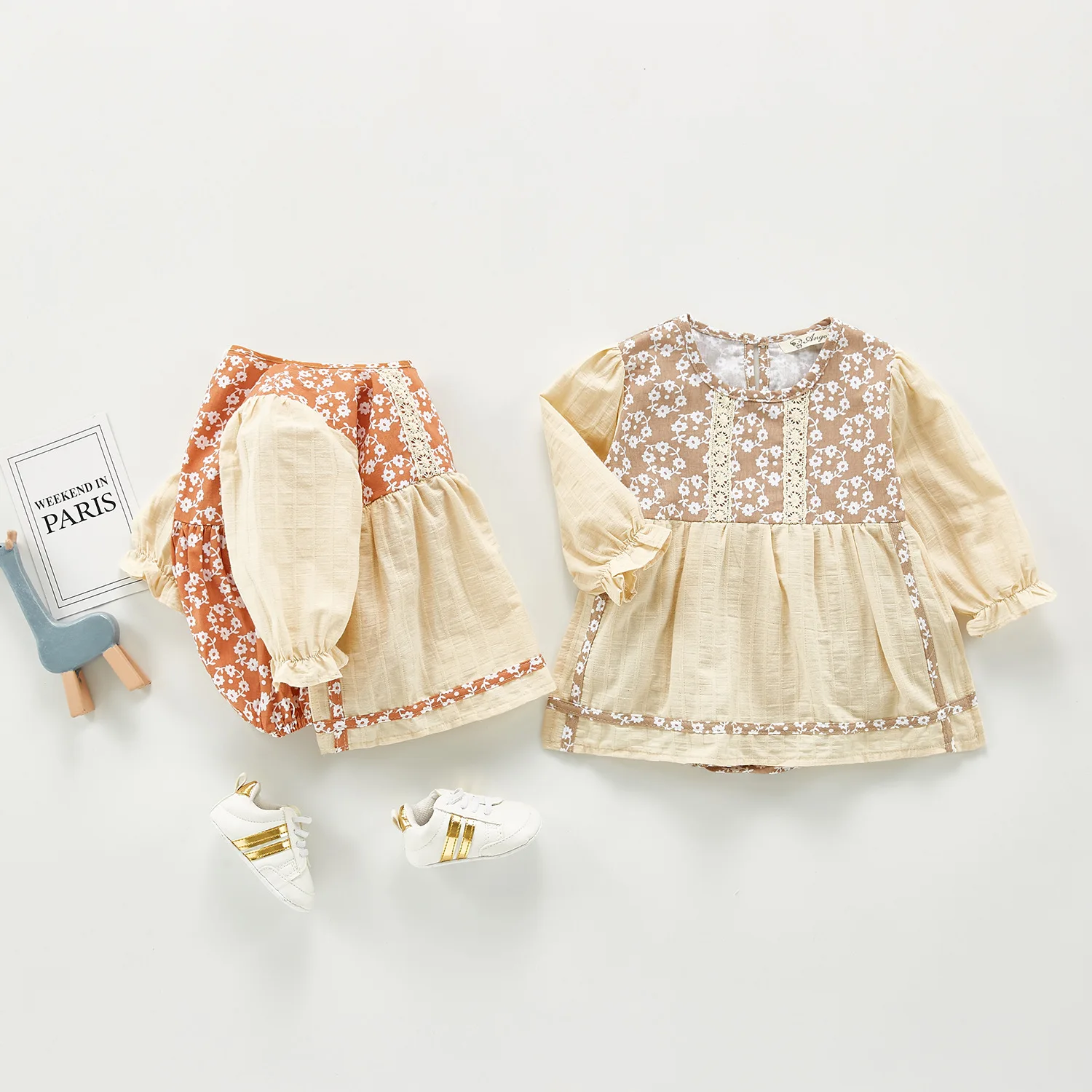 Платье для девочек на день рождения 2020 хлопковая одежда с длинным рукавом милые