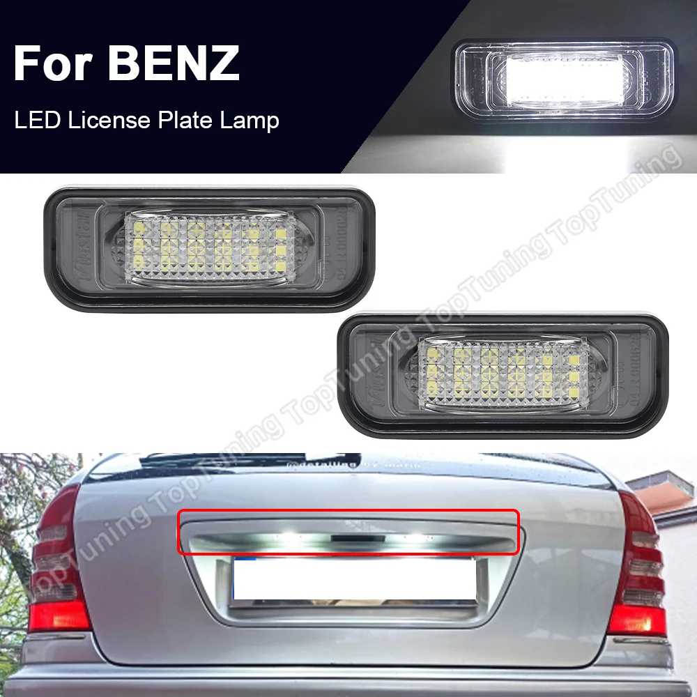 

Для Mercedes Benz W220 S-class 1999 2000 2001 2002 2003 2004 2005 Автомобильный светодиодный номерной знак белый свет лампа