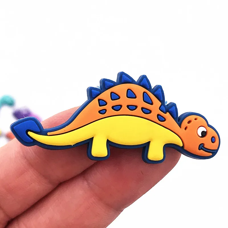 1PCS Hot Selling Animal Dinosaur PVC Flat Back For DIY Phone Case Jewelry Shoes Charms Cartoon Accessories Crafts Gadgets | Дом и сад