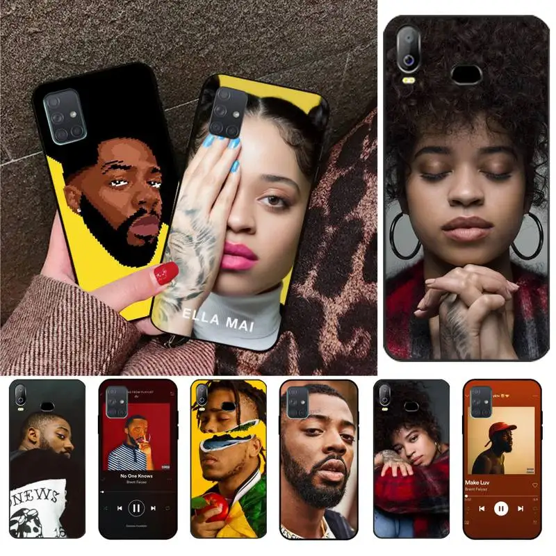 Ella Mai Брент Faiyaz Мягкий силиконовый чехол для задней панели мобильного телефона