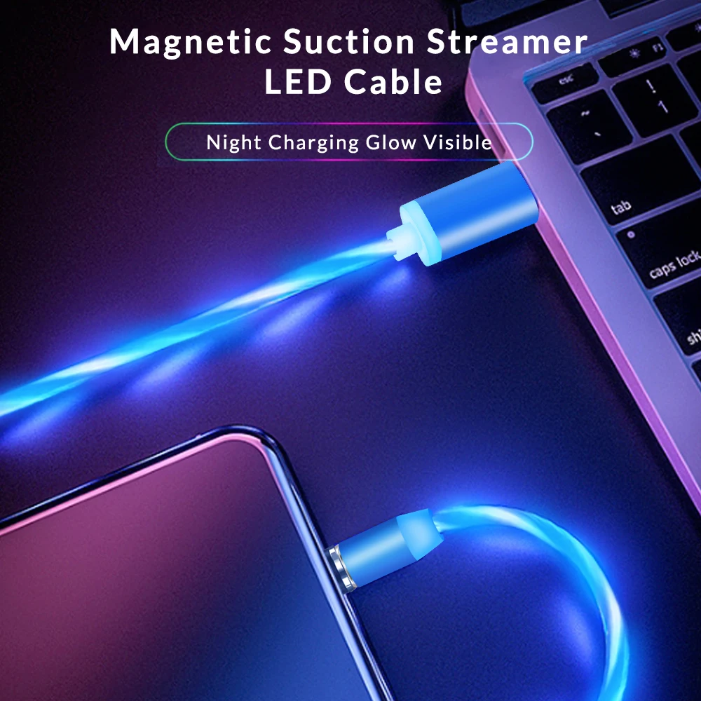 Магнитный кабель Micro USB Type C TOPK для iPhone XR Xs MAX 8 7Plus 5 с функцией быстрой