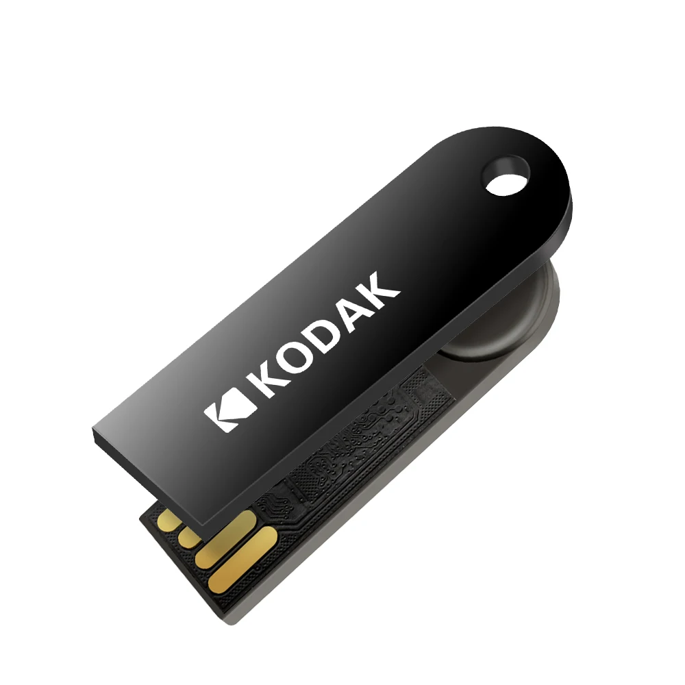 Черный Мини металлический usb флеш-накопитель Kodak K212, 16 ГБ, 32 ГБ, 64 ГБ, флеш-накопитель, флешка, usb 2,0, флешка - Цвет: Черный
