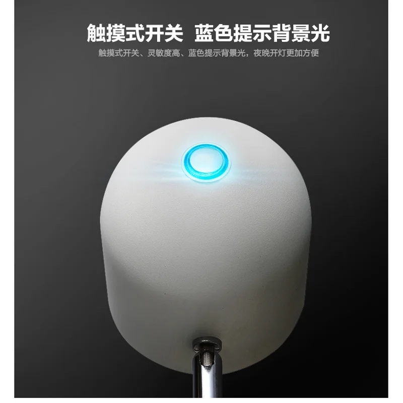 Светодиодный скандинавские Современные Контракт чтения Рабочий стол лампы