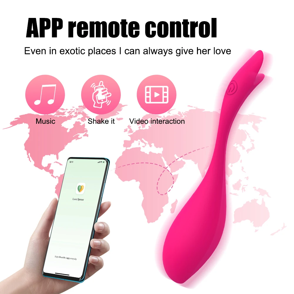 APP Bluetooth Vibrating Egg Vagina Balls for Women Clit Stimulator G Spot Vibrator Female Wireless Love Sex Toys Adults |