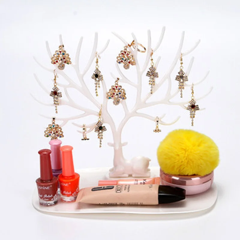 Стеллаж для демонстрации ювелирных изделий в шкафу полка с рогами хранения