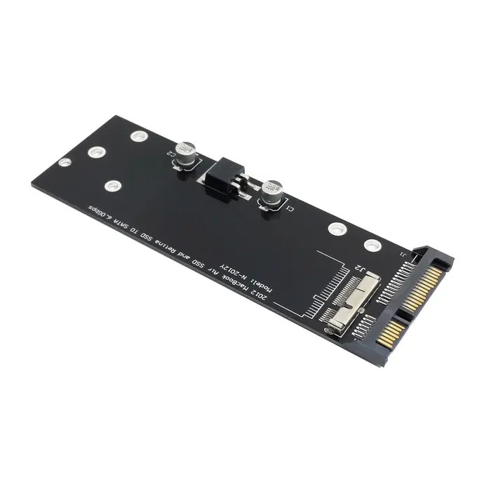 PCBA 17 + 7pin SSD HDD к SATA 22Pin жесткий диск картридж для Macbook Air Pro MD223 MD224 MD231 MD232|Компьютерные