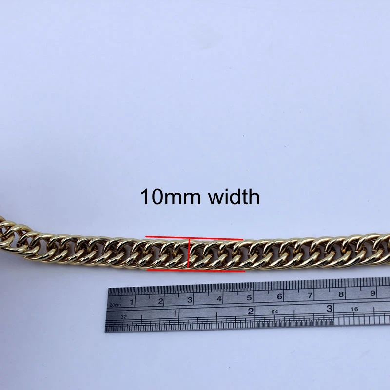5 метров 10 мм золотистый серебристый ролик 2 кольца плетеная цепочка звено для