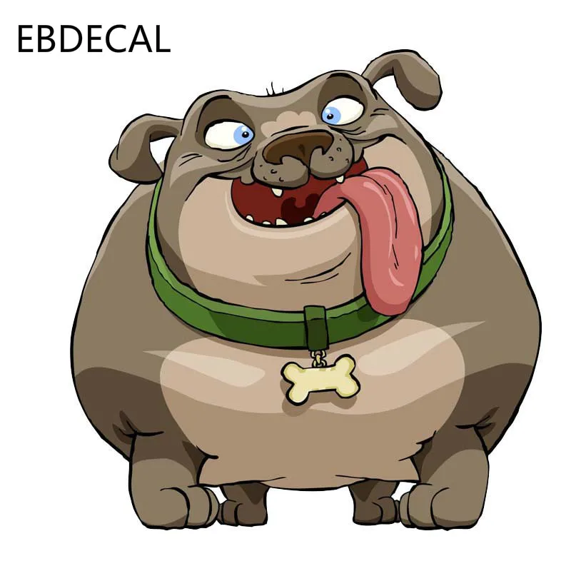 EBdecal жадная собака для авто автомобиля/бампера/окна/настенные наклейки DIY Декор