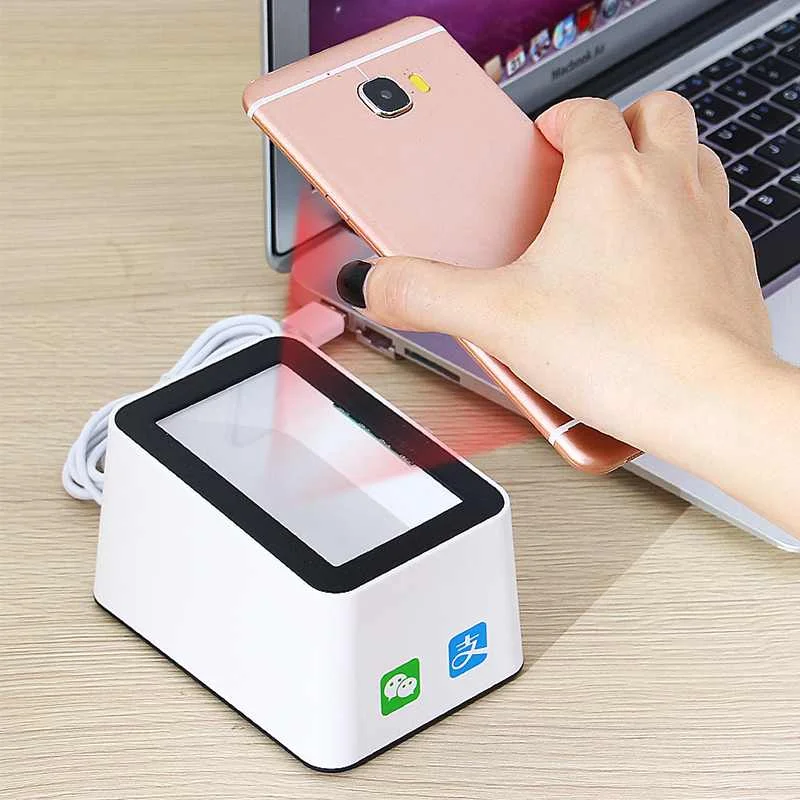 Сканер штрих кода Scanhero проводной сканер с USB сканирование QR 1D 2D считыватель для