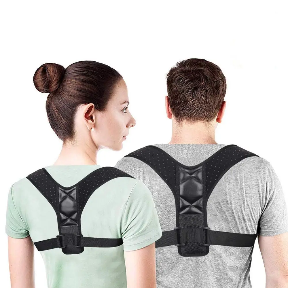 

Adjustable Back Posture Corrector Clavicle Spine Back Shoulder Lumbar Brace Support Belt Posture Correction