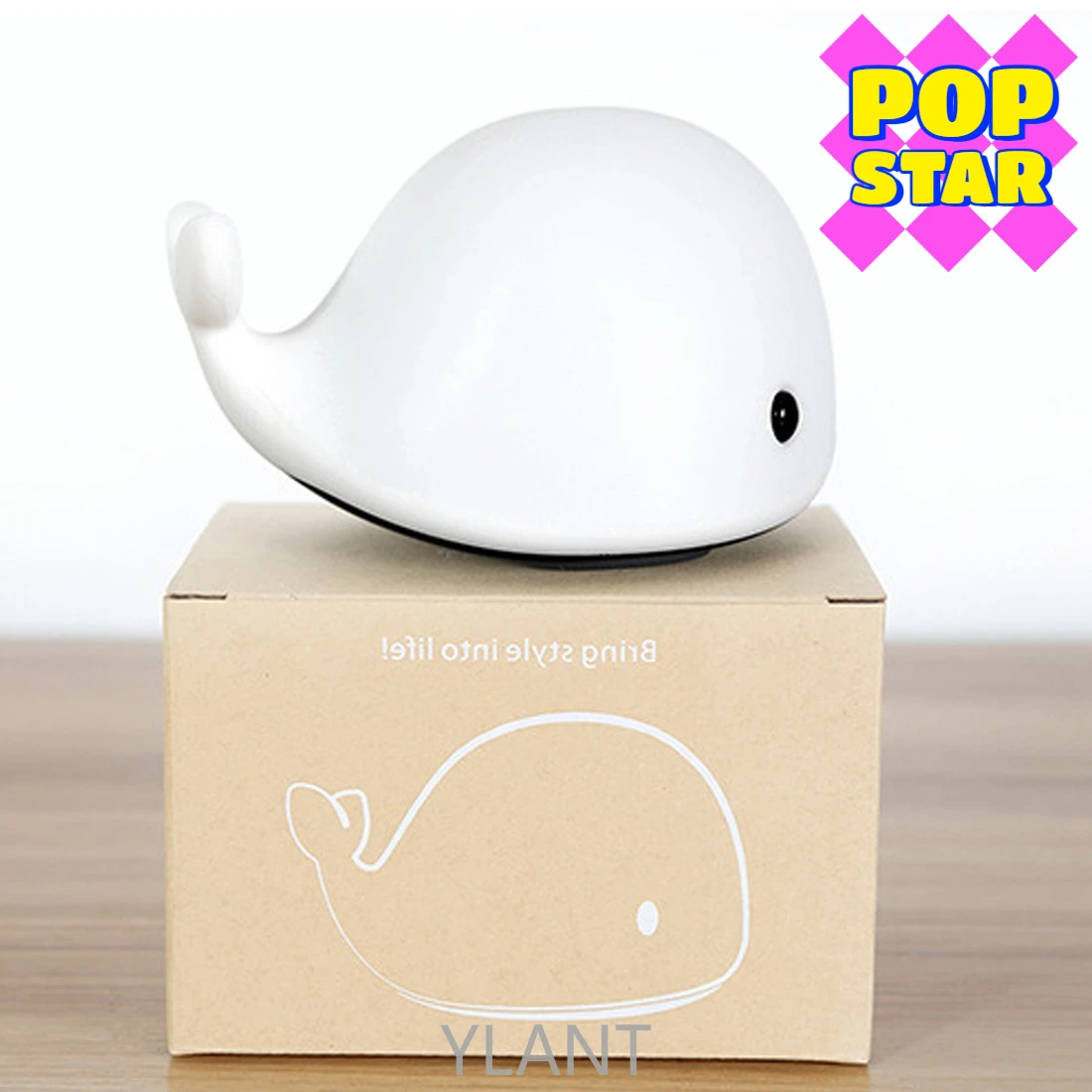 

Ylant 1pc Baby Room LED Night Lights Whale Cartoon Night Light kids Bedroom Table Sleeping Lamps Children Christmas Lamp Gift