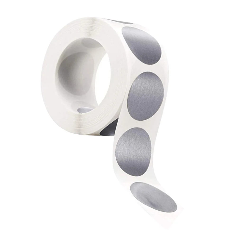 1 рулон 300 шт. царапины DIY клей Стикеры круглые этикетки Бумага подарок наклейки