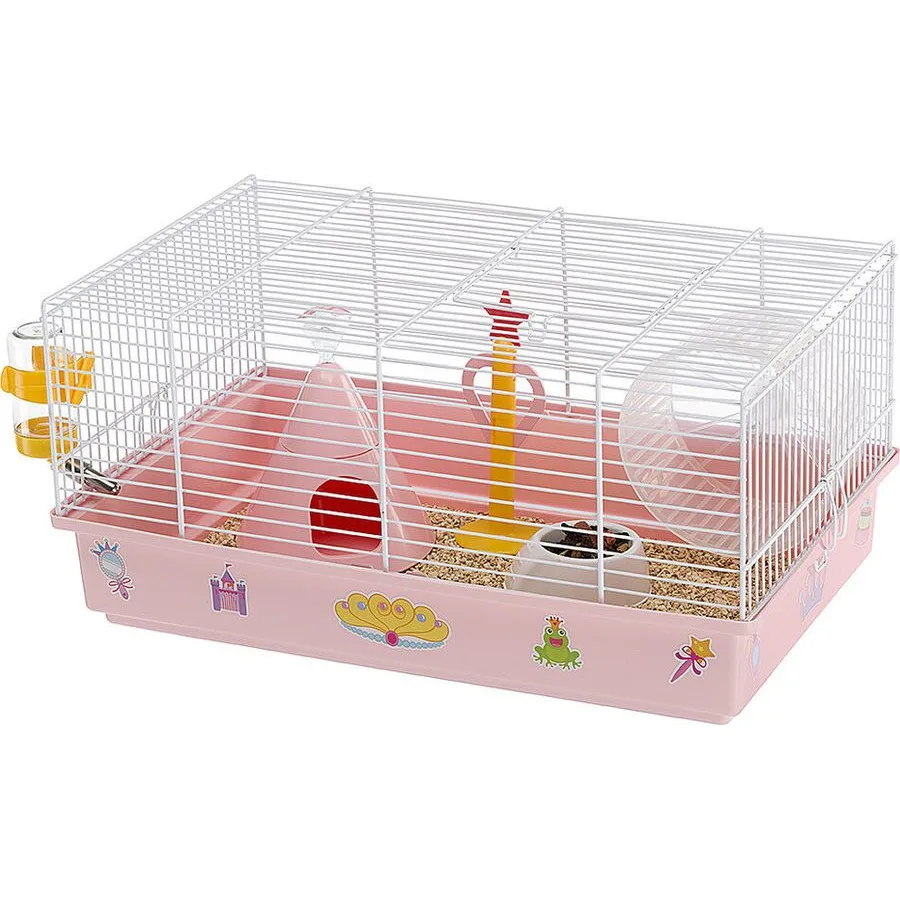 Ferplast клетка Criceti 9 Princess 46 х 29 5 23 см. Белый | Дом и сад