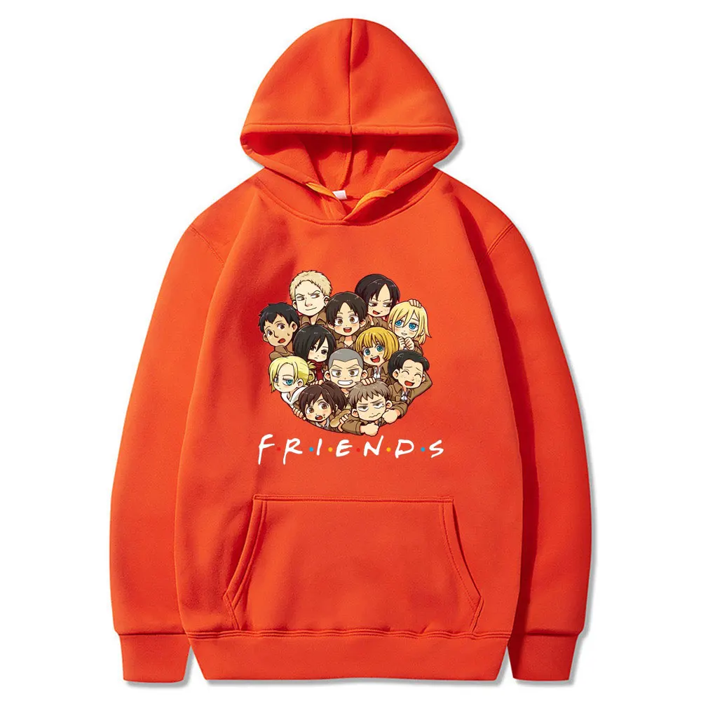 

Attack on Titan Hoodie Friends Freedom Wing Sanika Men's Sweatshirt Sweatshirt Japanese Anime Shingeki No Kyojin Cosplay Costume