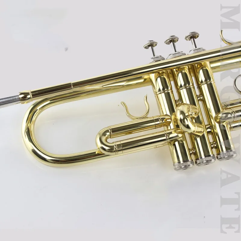 Западная духовая труба музыкальный инструмент лакированная Золотая Труба |