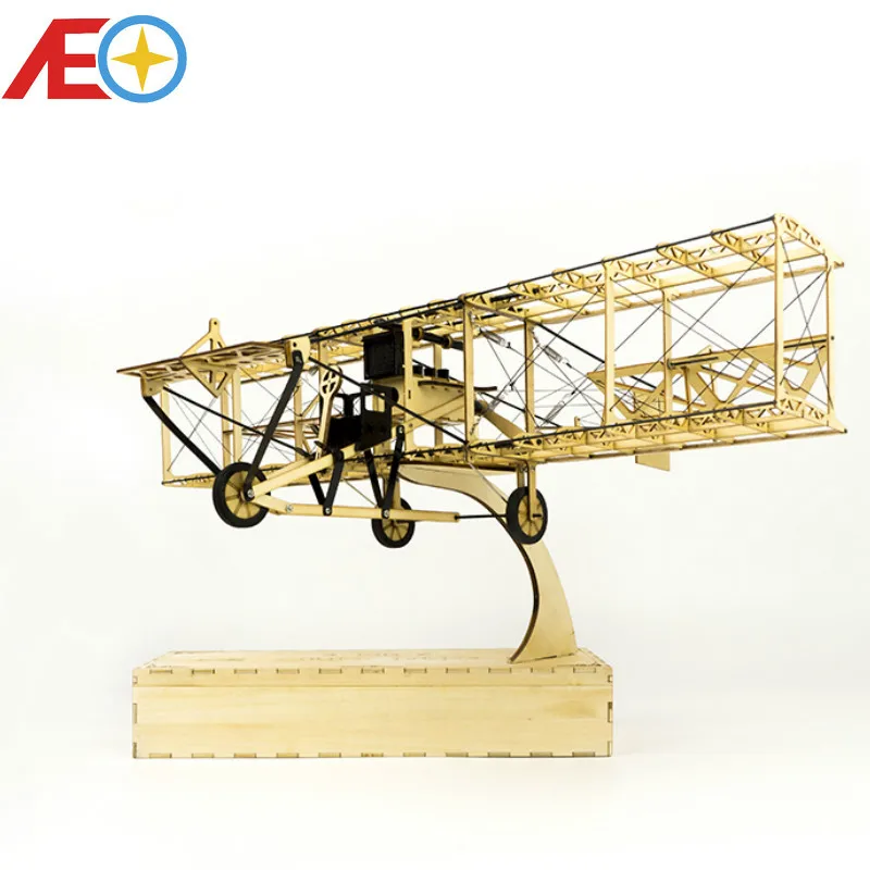 Статическая модель, модели самолетов, Curtiss толкатель статическая шкала дисплей копия, набор из пробкового дерева, Balsawood самолет