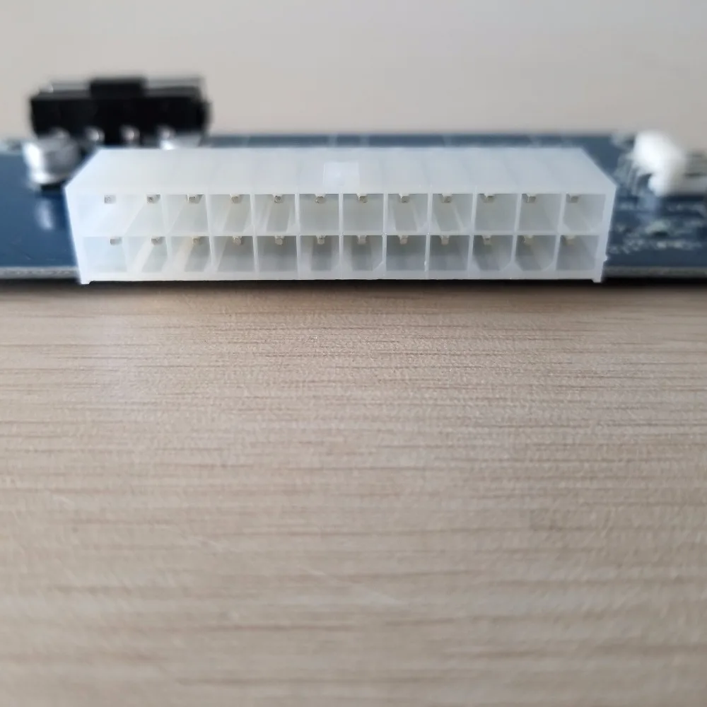 ПК настольный ATX 24Pin двойной блок питания синхронизация стартер удлинитель