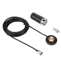 for nmo mount magnetic base m male bnc male to m female converter car antenna cable vhf136 174mhz uhf400 470mhz