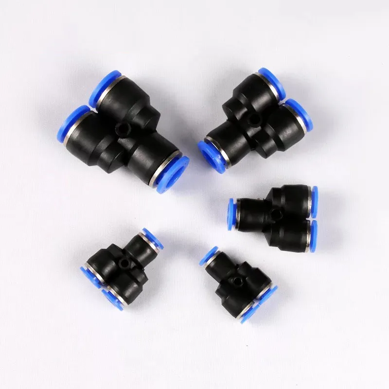 5 шт. пластиковые Y-образные соединители для пневматических труб