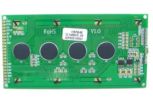 4 дюймов 21PIN HD LCD19264E Графический Экран модуль KS0108 контроллер 5V 3 V параллельный
