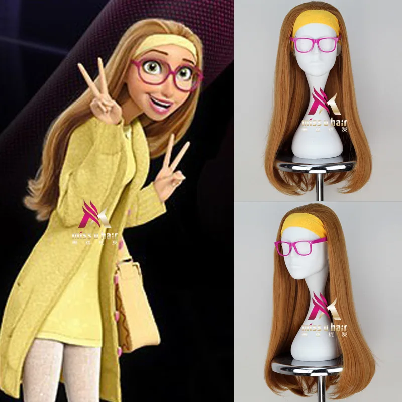 Парик для косплея по мотивам фильма милый лимон мультфильм большой герой 6