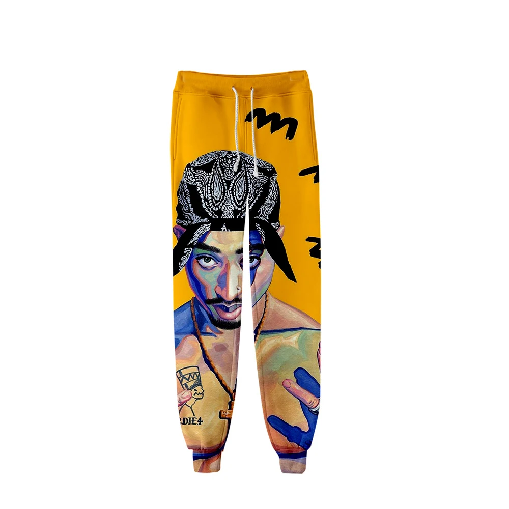 

Hip Hop Rapper 2pac Custom Printed Trousers Jogger Pants Women/Men Streetwear Long Pants Casual Sweatpants Good Quality