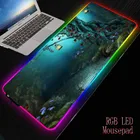 Коврик для мыши MRGBEST Forest Fantasy RGB, Противоскользящий коврик для мыши на запястье, коврик для мыши, коврик для игрового ноутбука, коврик для мыши, Прямая поставка