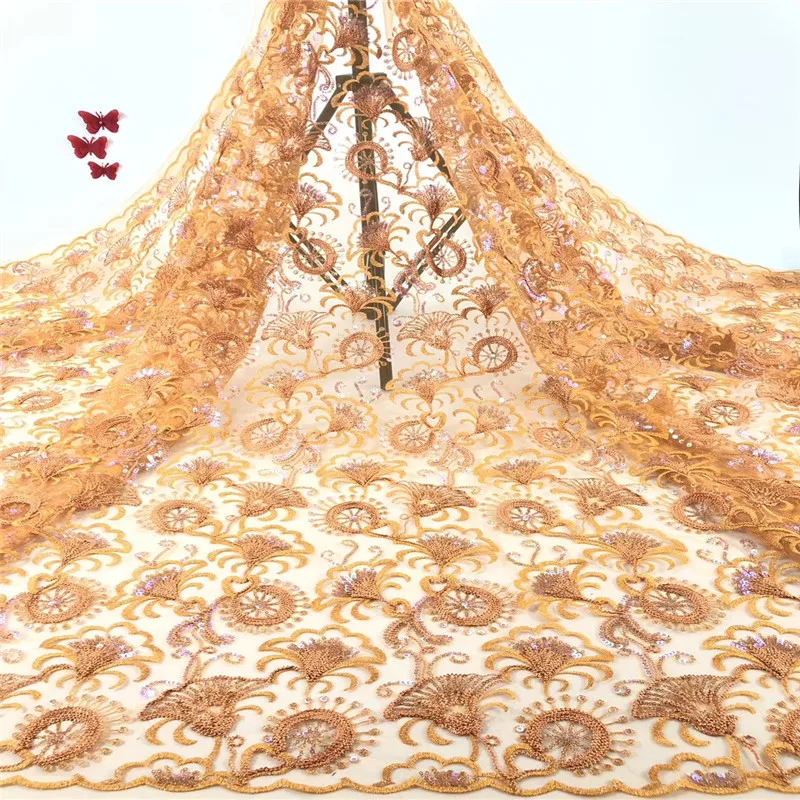 

NaXiu French Lace Fabric High Quality African 3d Lace Fabric Onion Wedding Lace Fabric Embroidery Lace Trim For Nigeria