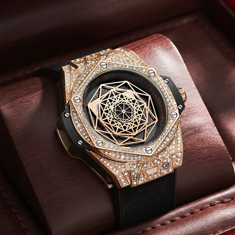 

New Men's Watches Mechanical Watch For Men Luxury Fashion Sports Chronograph Automatic Watch Men Steel Waterproof Reloj Hombre