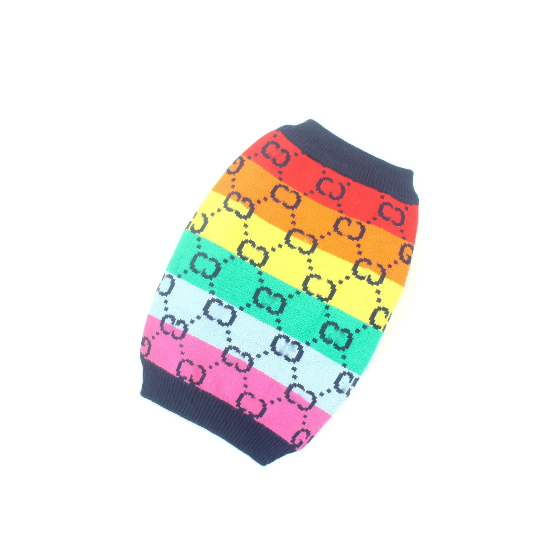 Su&eacute;ter de lujo tejido para perro, Chaqueta de punto para mascota, ropa para gato, moda de invierno, Oto&ntilde;o e Invierno-4