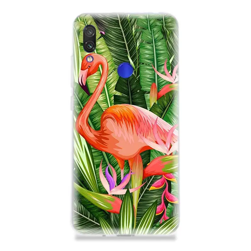 Банановых листьев тропических крышка чехол для телефона Xiaomi Redmi Note 7