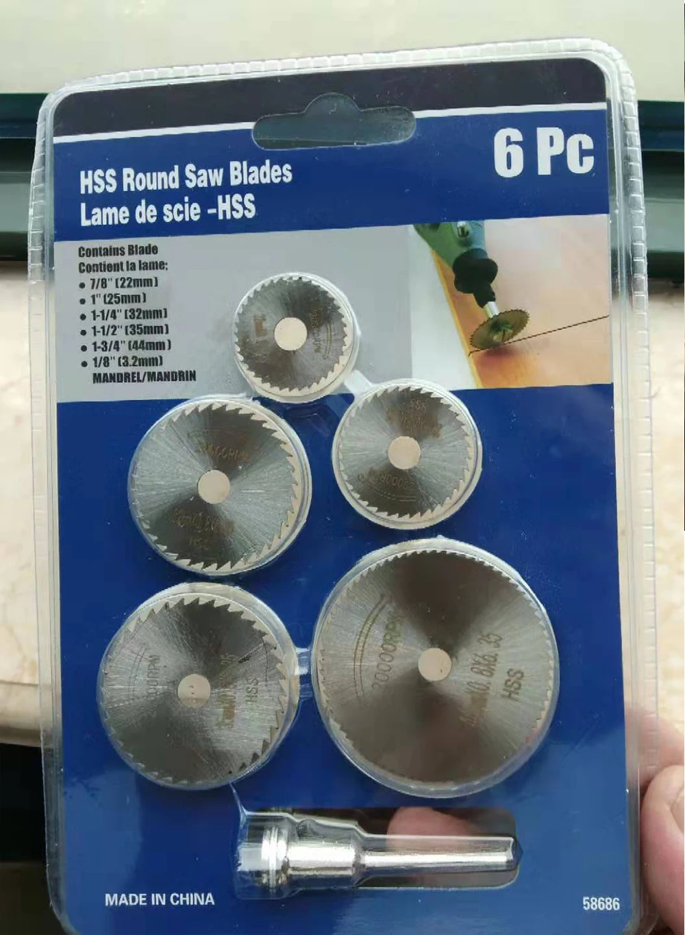 5 шт. HSS металлическая Дисковая пила Дисковые Диски отрезные Dremel сверла