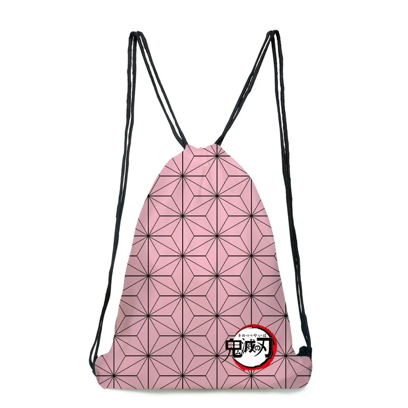 Рюкзак для косплея из аниме рассекающий демонов карманная сумка на шнурке камадо