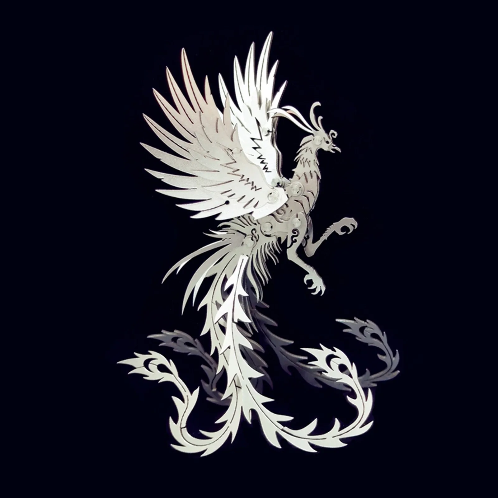 

Interactive Game Creative Toy Board Game For Kids Adult 3D Metal Puzzle Model Mechanical Assembly Manual Stainless Steel Puzzle