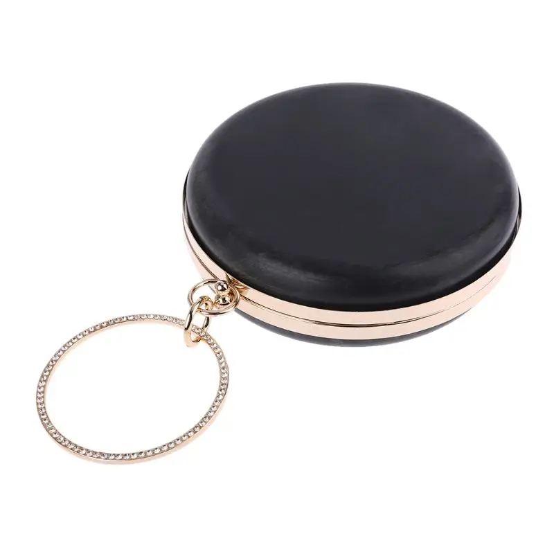 18 см с металлическими заклепками Туфли лодочки круглая коробка кошелек рамы для