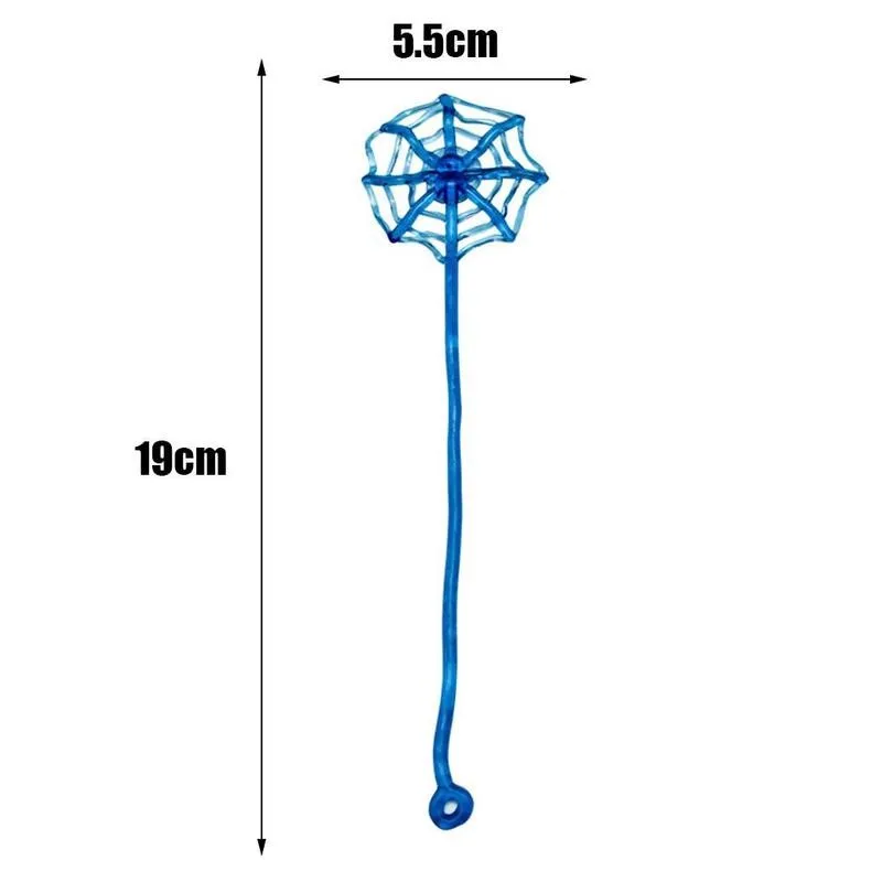 

1PC Novelty Gag Toy Elastically Stretchable Spider Web Climbing Tricky Hands Toys Party Birthday Gift For Children's Fun Toys