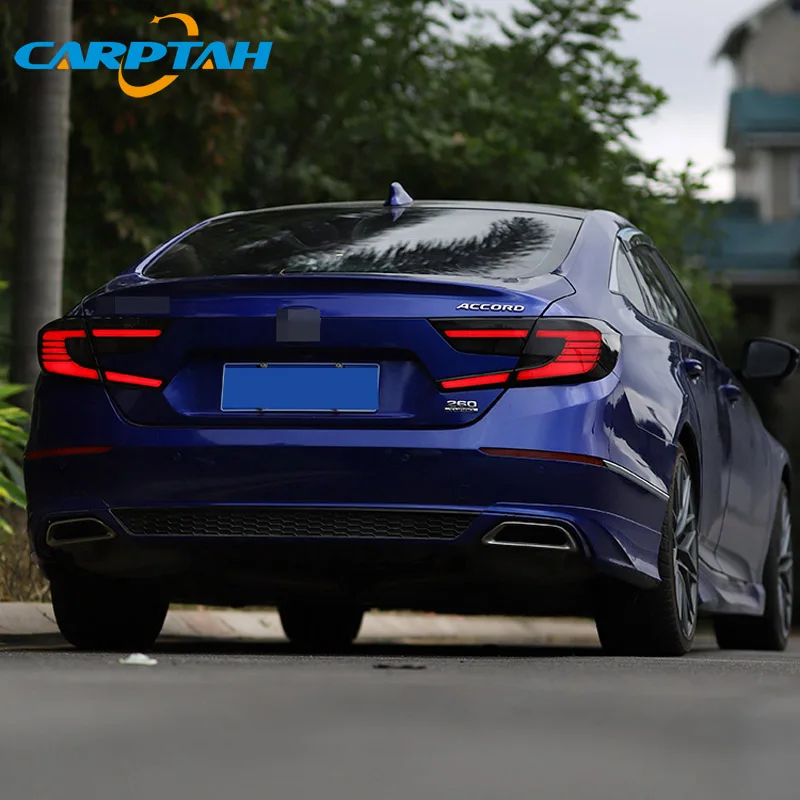 

Car LED Taillight Tail Lights For Honda Accord 10 2018 2019 Rear Lamp DRL + Dynamic Turn Signal + Reverse Light + Brake LED