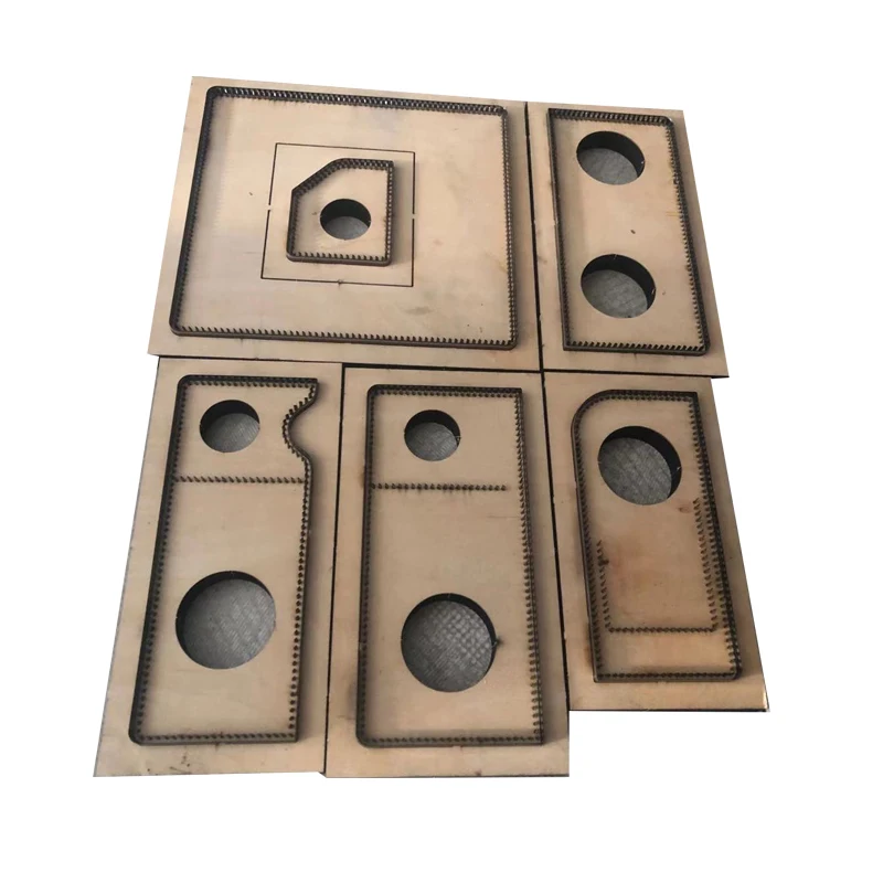 Японское стальное лезвие шаблон для обложки паспорта бумажника перфоратор