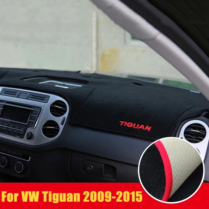Для Volkswagen VW Tiguan 2009- приборной панели автомобиля крышка затенение коврик козырек от солнца коврик ковер аксессуары для интерьера